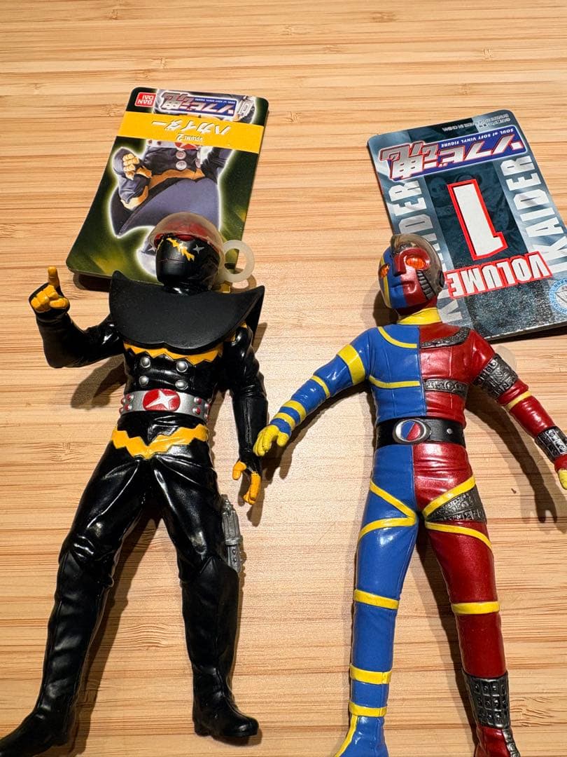 ソフビ魂 キカイダー ハカイダー セット バンダイ タグ付き 新品 送料無料