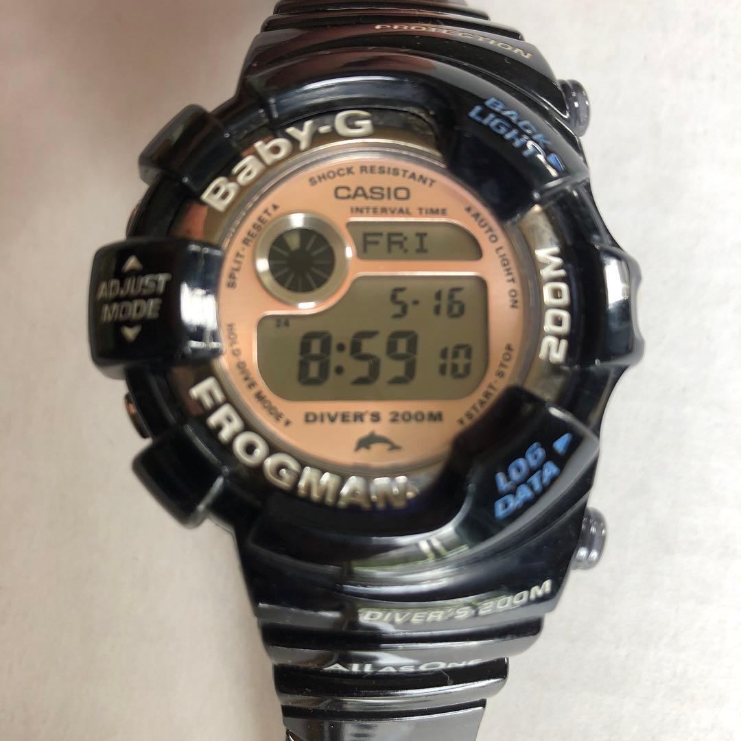 Baby-G BGW-103K 人気貴重　FROGMANイルクジ　御蔵島