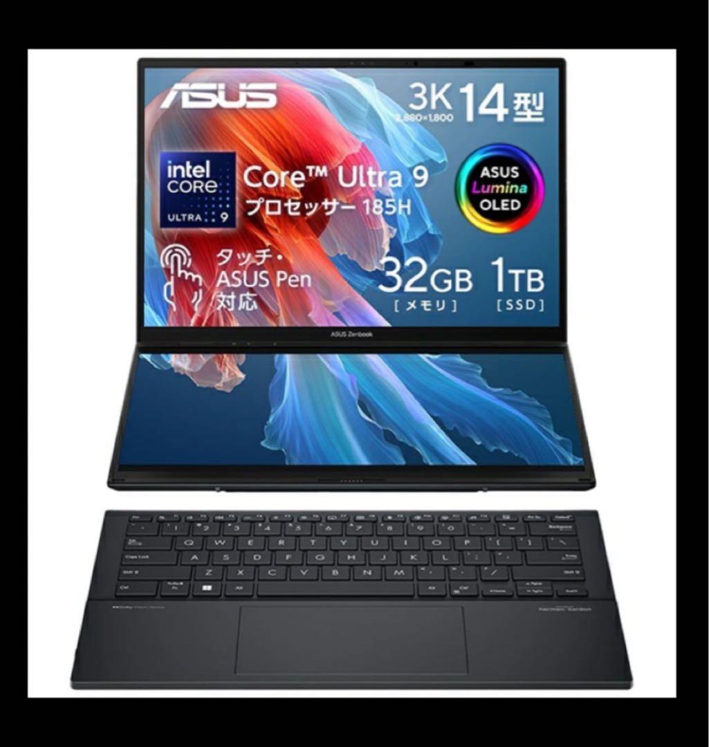ASUS Zenbook Duo UX8406MA インクウェルグレー