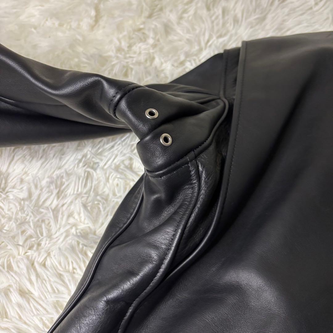 美品✨Schott USA製 シングルライダース フルボア 硬革 38 - メルカリ