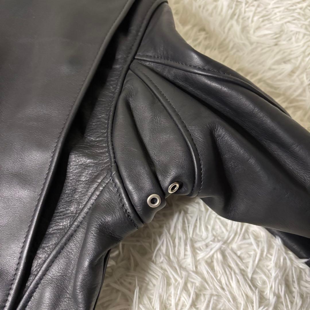 美品✨Schott USA製 シングルライダース フルボア 硬革 38 - メルカリ