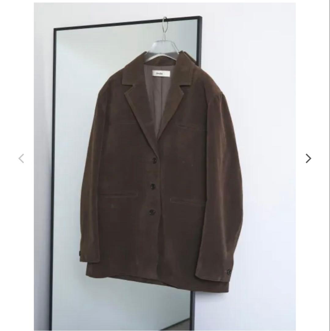 anuke エコスエードジャケット　36