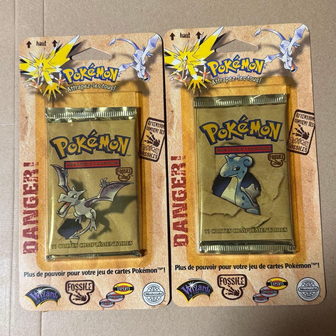 フランス語版　ポケモンカードパック×6個　初版