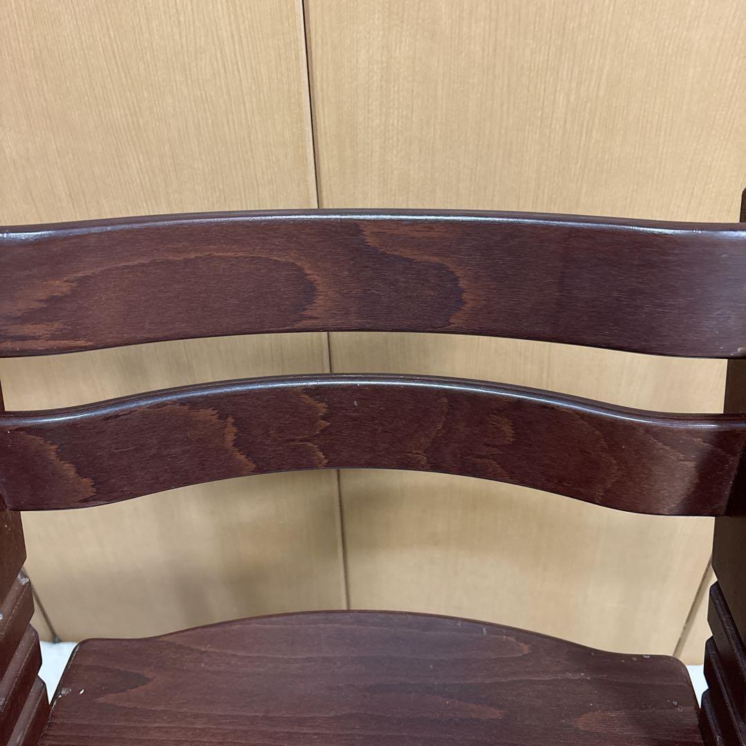 ストッケ トリップトラップ ウォールナットブラウン シリアル 4 - メルカリ