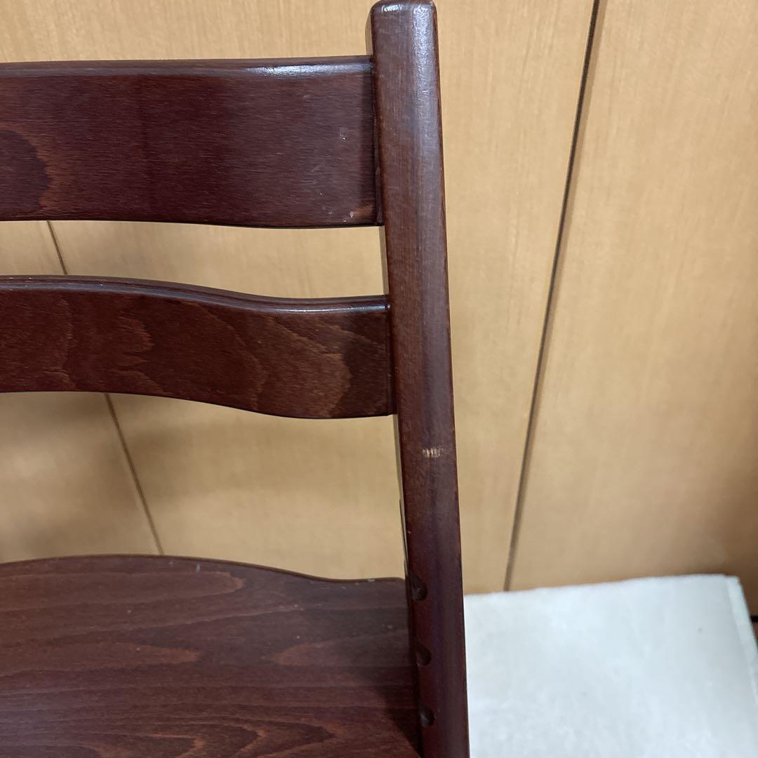 ストッケ トリップトラップ ウォールナットブラウン シリアル 4 - メルカリ