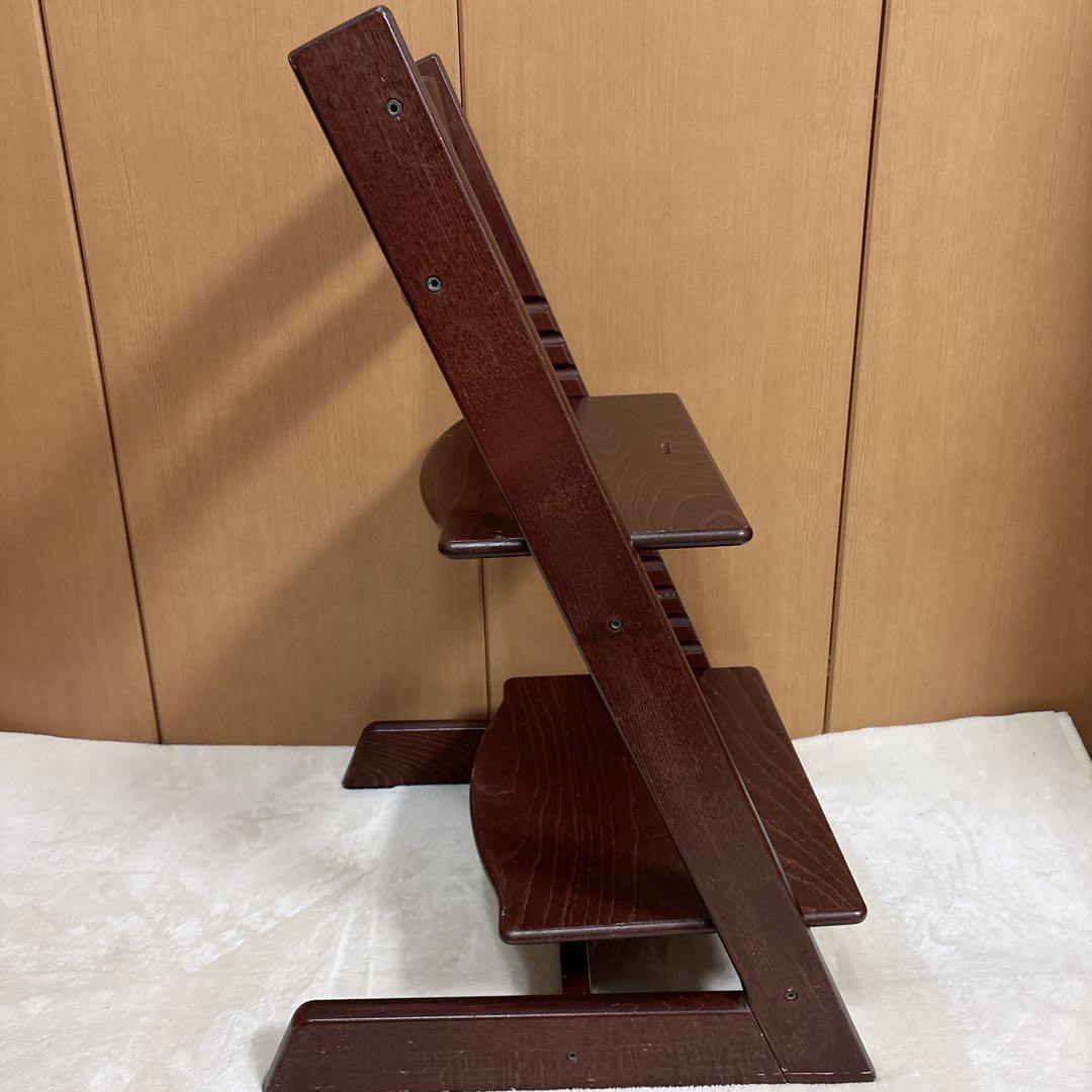 ストッケ トリップトラップ ウォールナットブラウン シリアル 4 - メルカリ