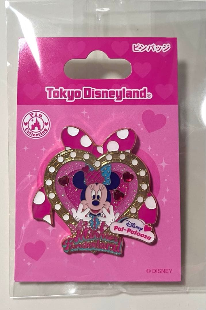 ディズニーランド パルパルーザ ミニーのファンダーランド ピンバッジ