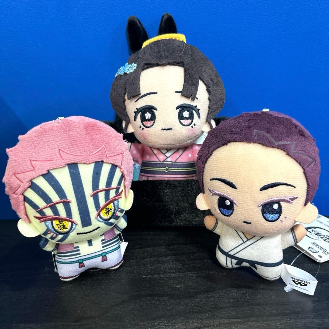 狛治 恋雪 猗窩座 ちびぐるみ ぬいぐるみ マスコット 鬼滅の刃 無限城 鬼滅の刃 ちびぐるみ 狛治 恋雪 猗窩座 vol 6 鬼滅 ぬいぐるみ 無限城