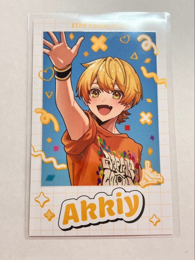 AMPTAK×COLORS あっきぃ フォトカード - メルカリ