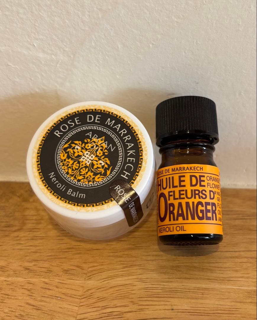 ローズドマラケシュ ネロリバームとネロリオイルのセット（ミニサイズ