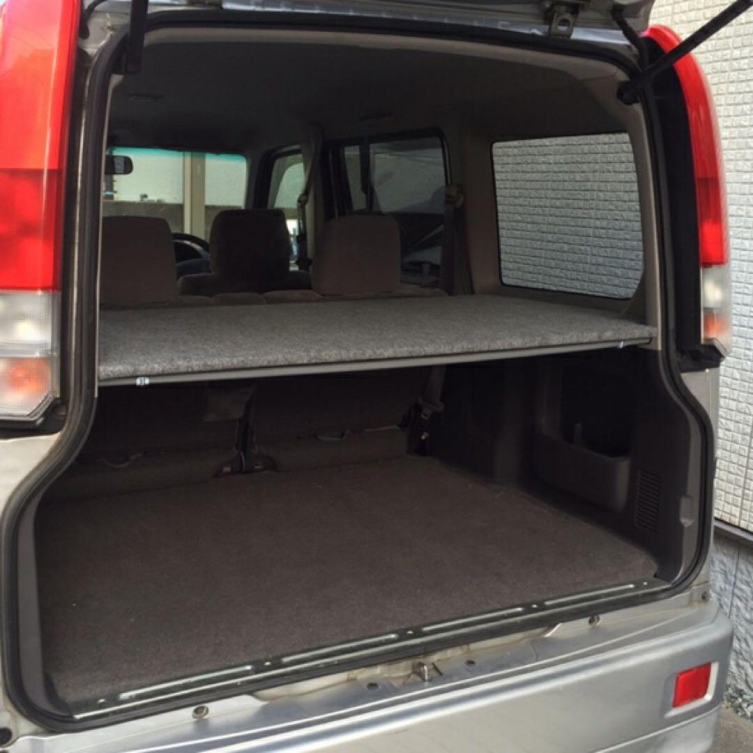 ホンダバモス リアスペース有効活用 キャンプ/釣り/お仕事に！便利です！