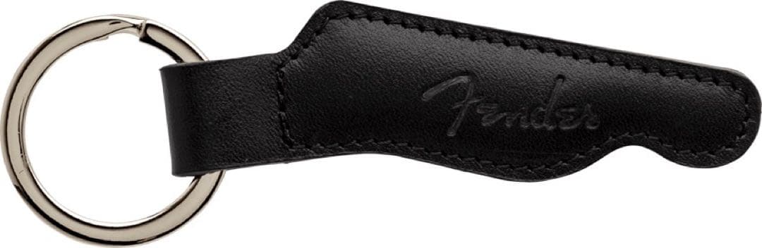 限定Fender Flagship Tokyo Leather Keychain Fender Leather Pick Holder Keychain | Sweetwater