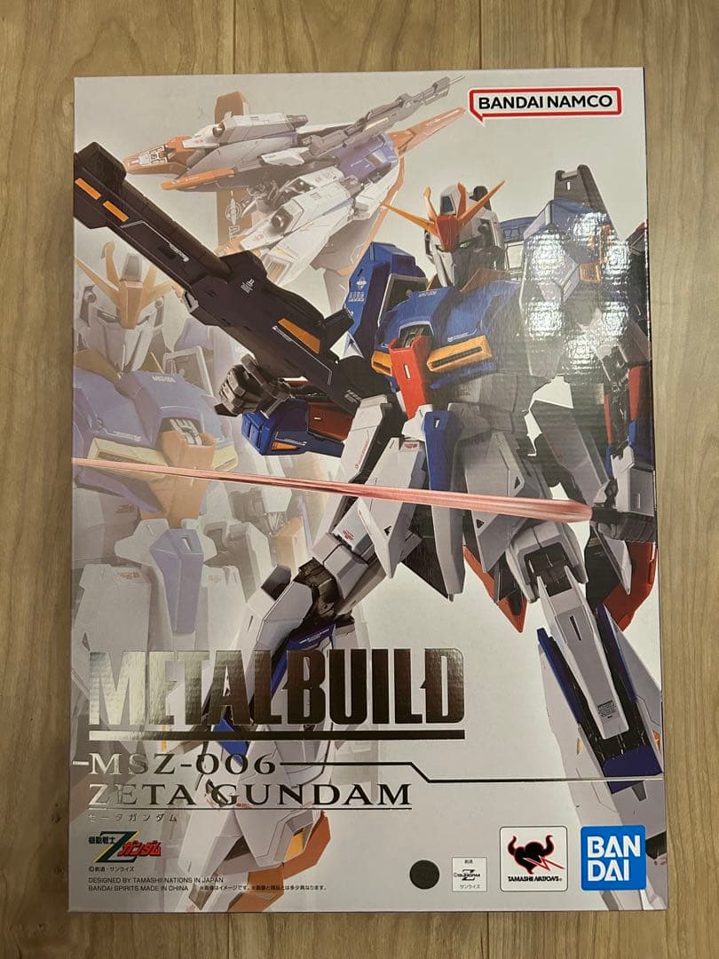 メタルビルド　ゼータガンダム　新品未開封 METAL BUILD 機動戦士Zガンダム ゼータガンダム メタルビルド BANDAI