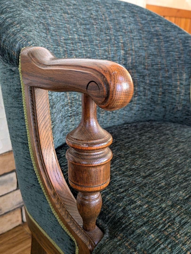 きり様 三越ブルージュ アームチェア brugge ソファ 1脚 希少 ②