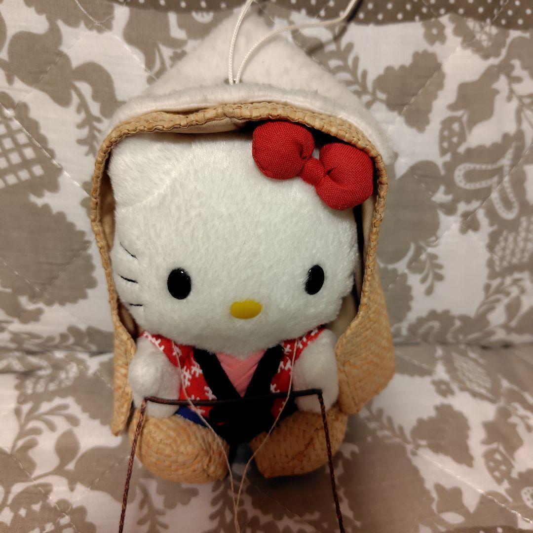 【激レア】ハローキティ 冬季限定　雪やこんこん　ぬいぐるみ　2002年