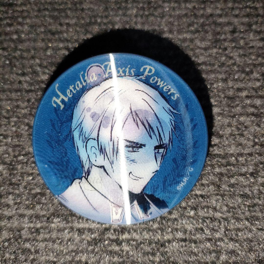 ヘタリア　Axis Powers　プロイセン　チェンジング缶バッジ　希少 チェンジング缶バッジ | STORES