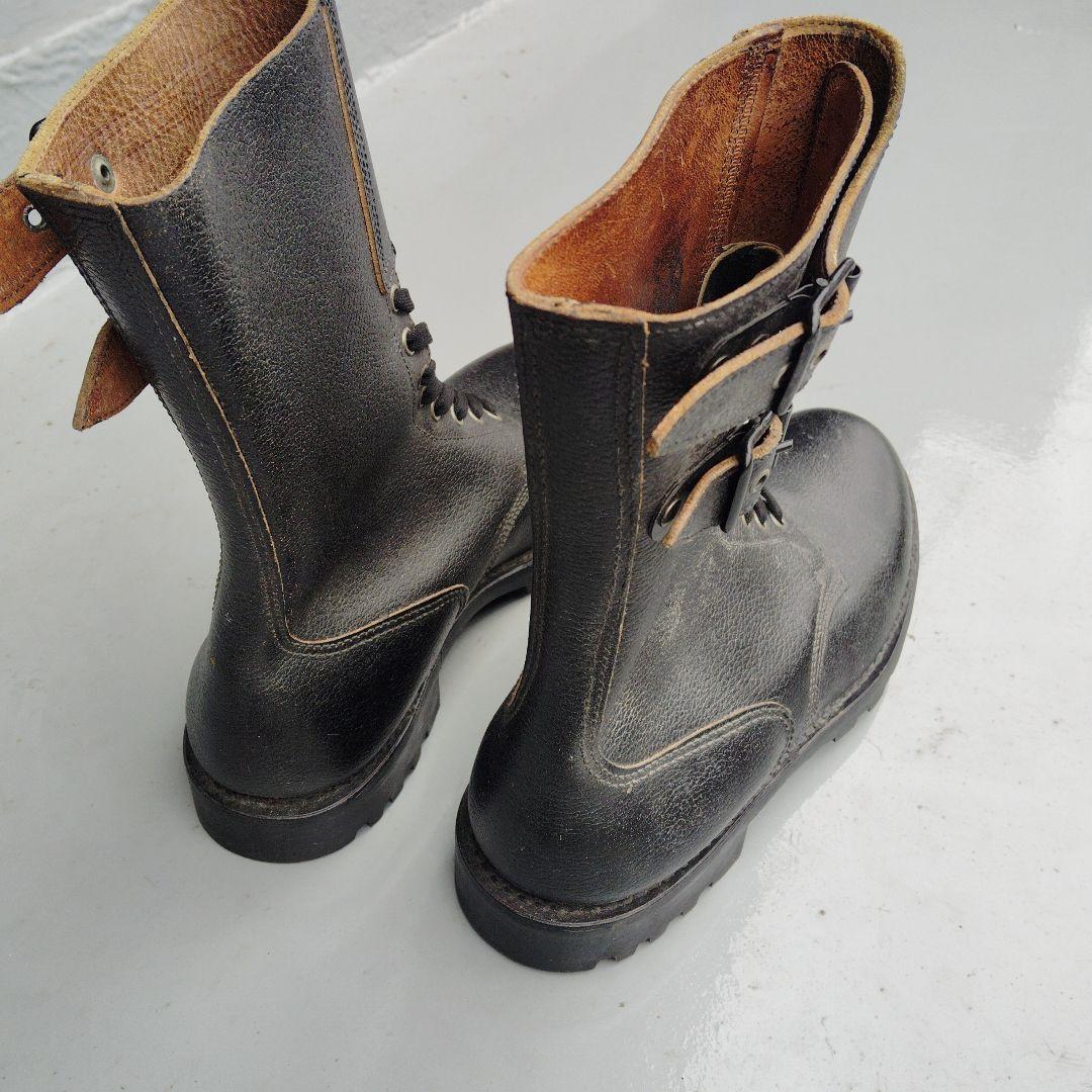 未使用 フランス外人部隊実物コンバットブーツ サイズ44 27.5cm パレード