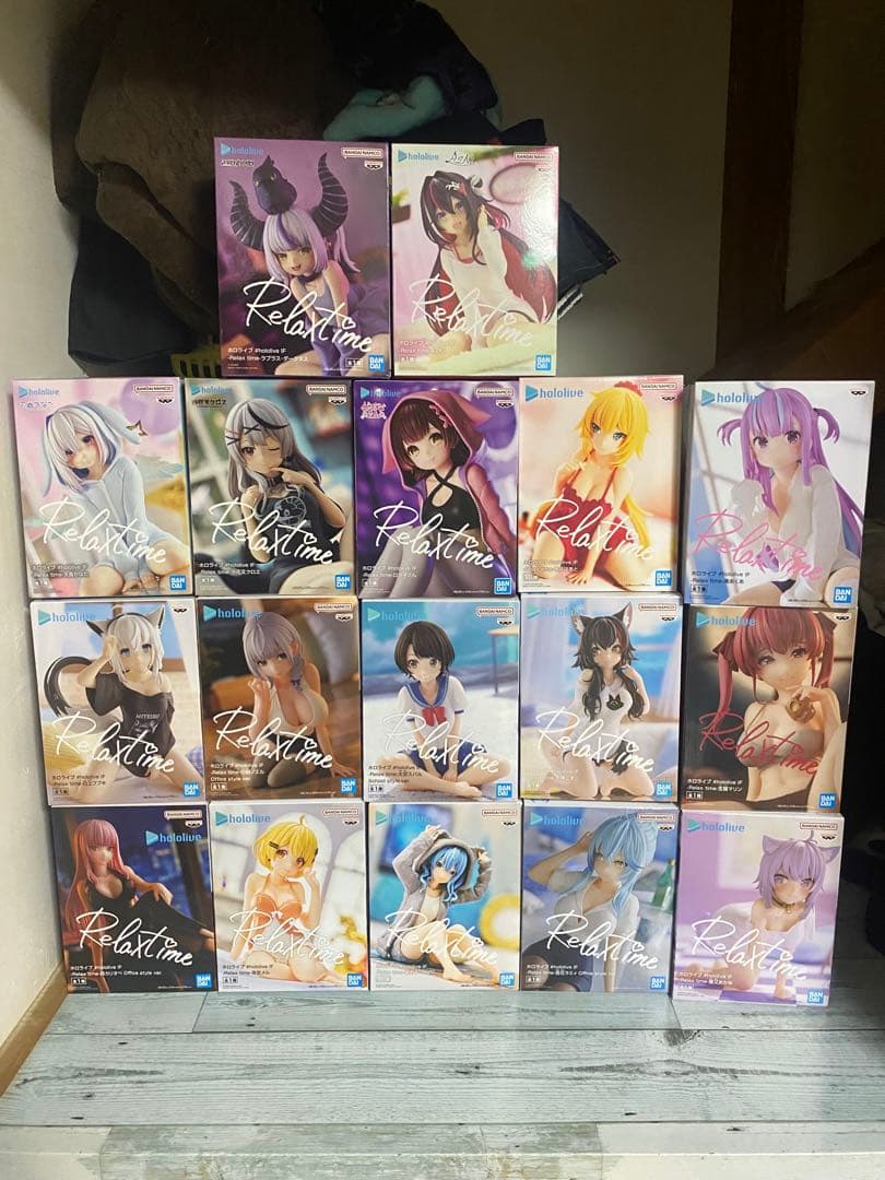 ホロライブ　リラックスタイム Amazon.com: Banpresto Hololive #hololive IF Relax time Shirakami