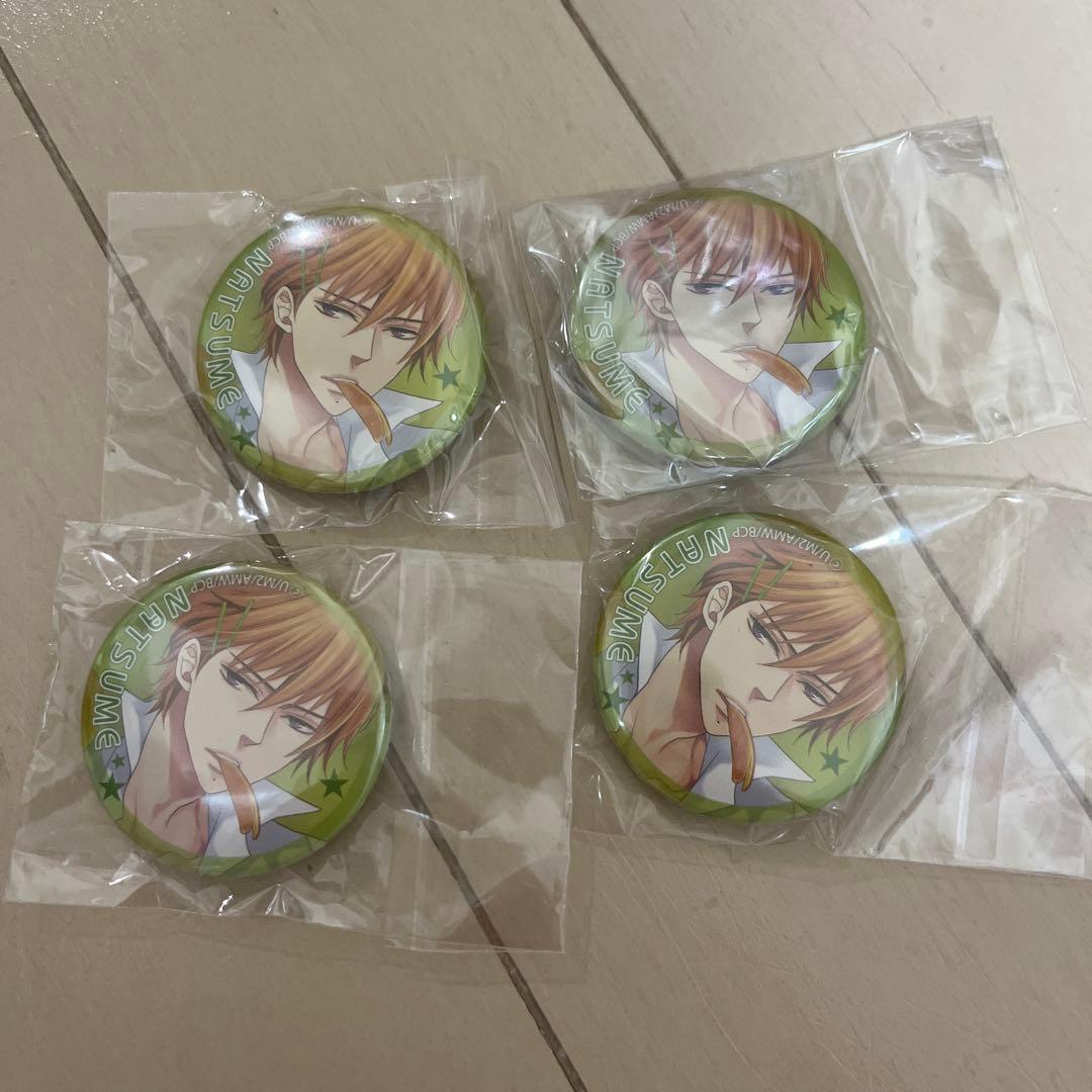 ブラコン 朝日奈棗 缶バッジ4個 - メルカリ