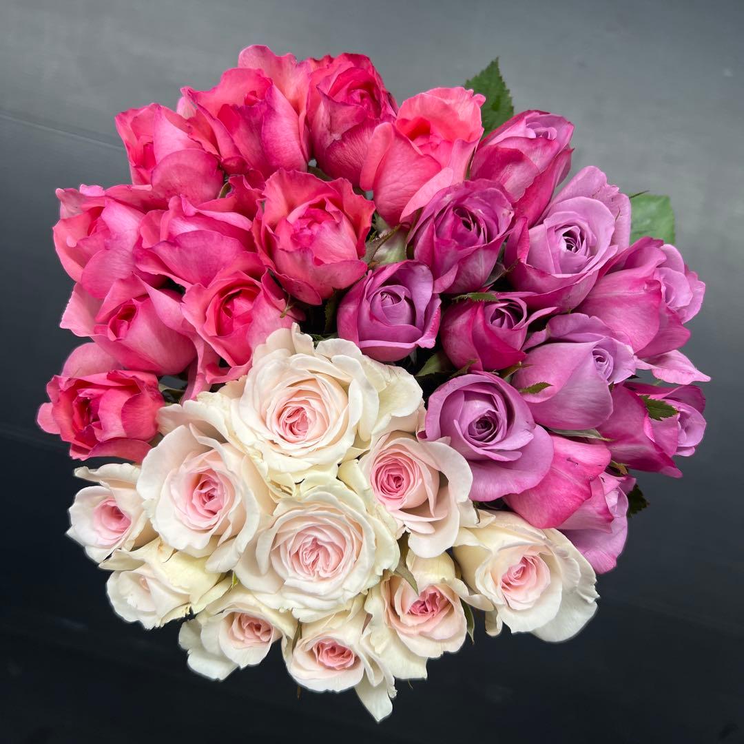 勇気凛々　50本　アレンジ(散らし) 追加ラッピング