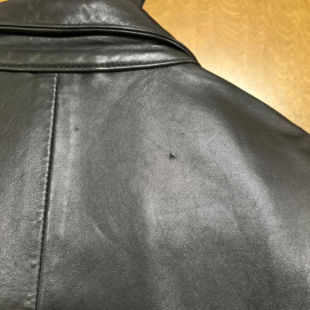 ポルトガル製XL ポロラルフローレン レザースイングトップジャケット