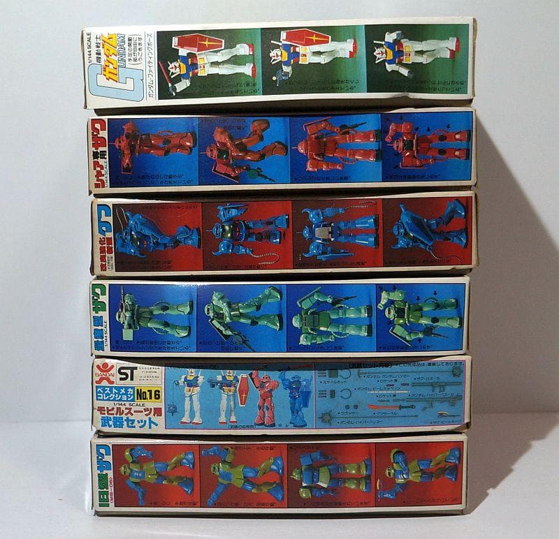 バンザイ バンダイ 旧キット 機動戦士ガンダム 武器セットとその関連 6