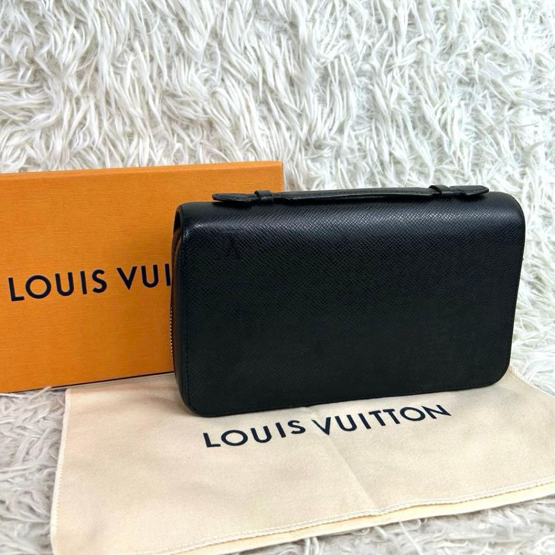 ✨極美品 ルイヴィトン ジッピーXL タイガ ブラック セカンドバッグ シルバー