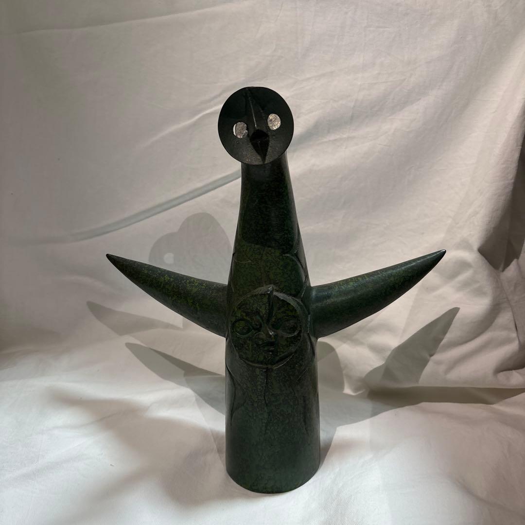 岡本太郎 鳥の形状 彫刻 1970年 岡本太郎【夢の鳥】買取実績｜日晃堂 買取実績