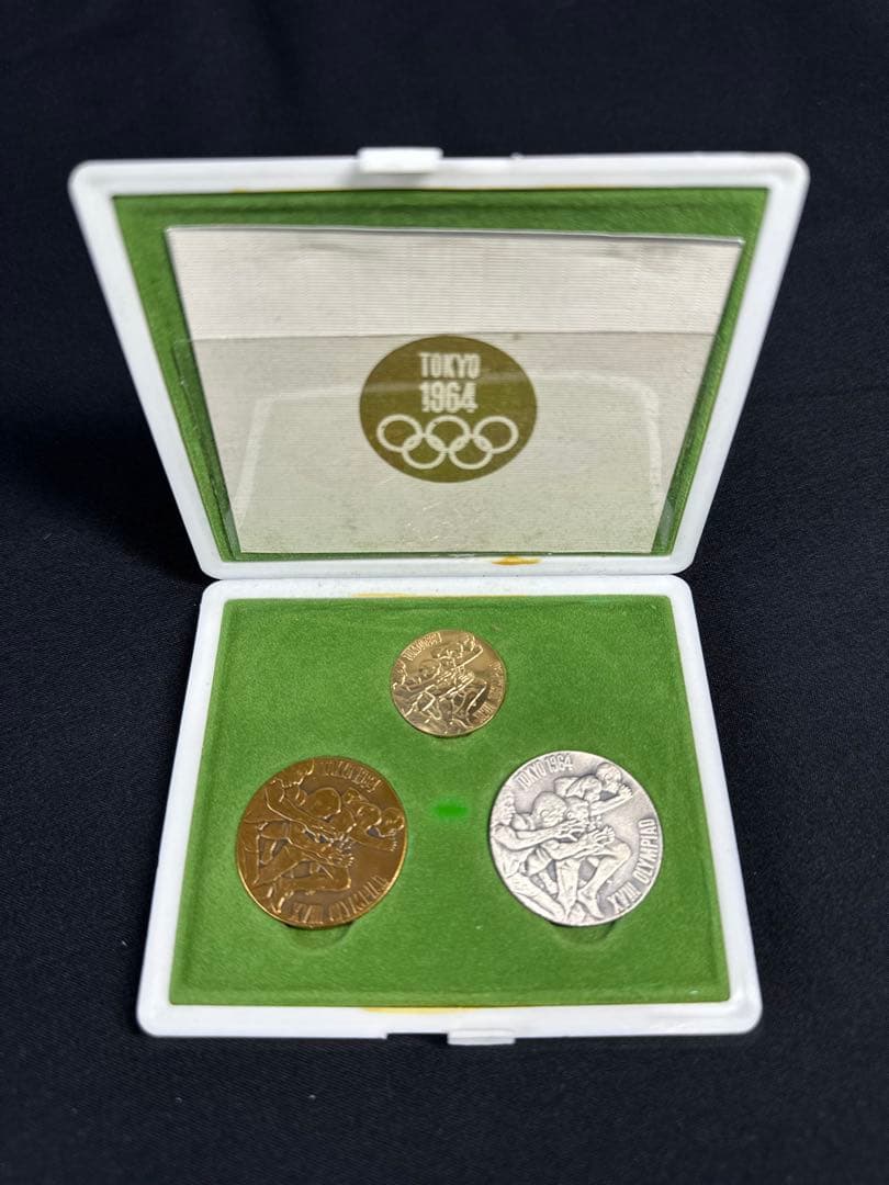東京1964オリンピック 金銀銅記念メダルセット +銅メダルのおまけ付き