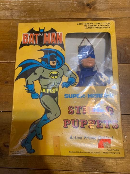 貴重 バットマン 操り人形
