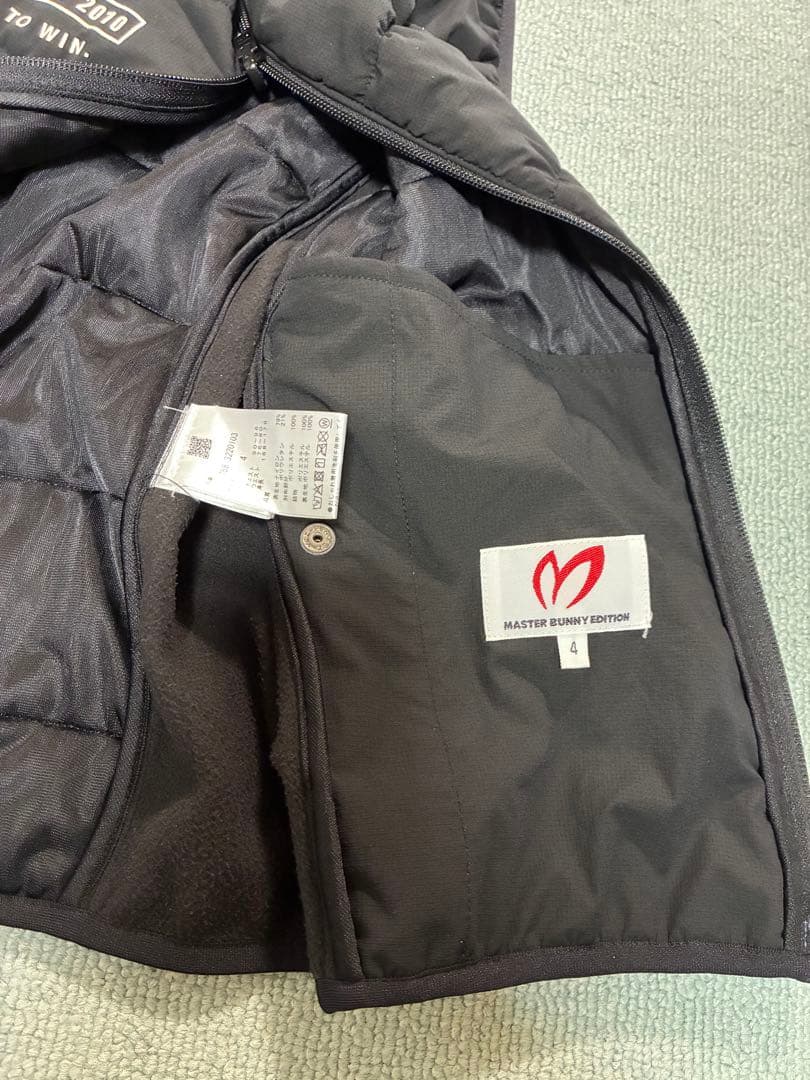 3WAY☆マスターバニー ナイロンジャケット 中綿ライナー付 サイズ4