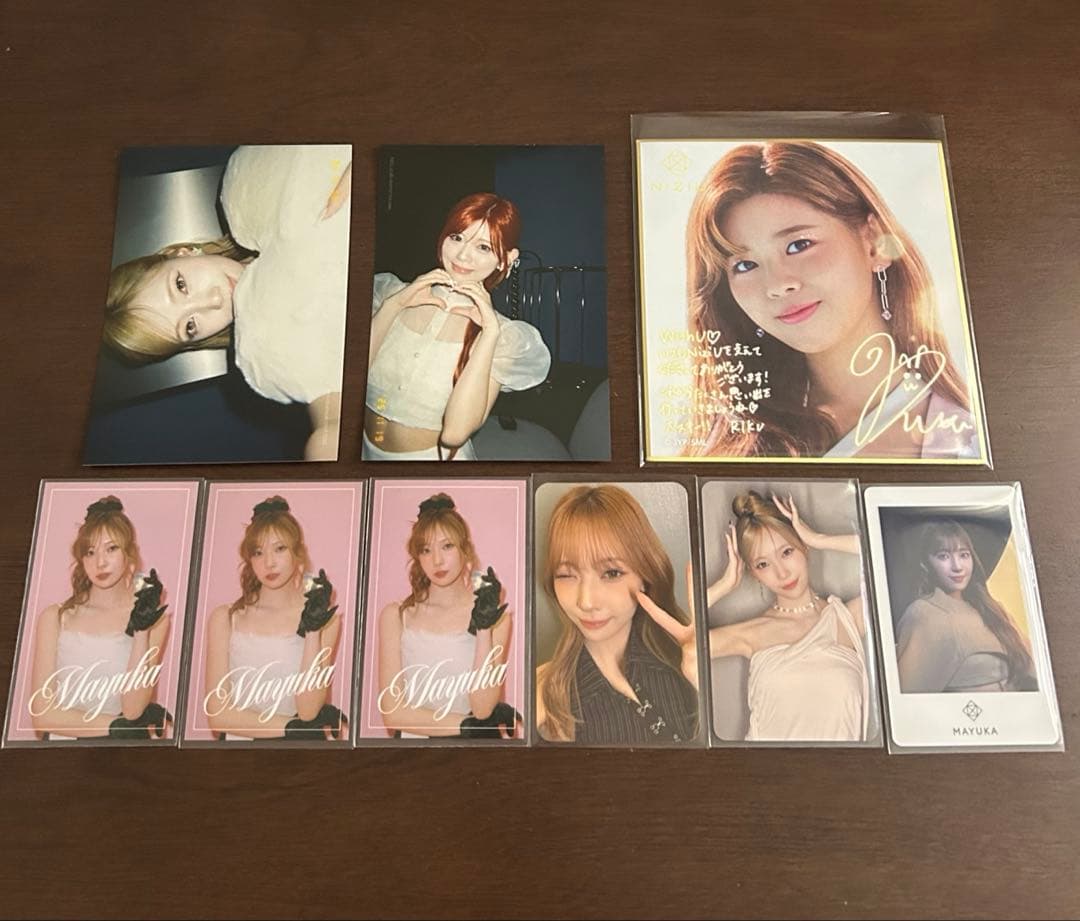 NiziU マユカ ラキドロ フォトカ コラボトレカ - メルカリ