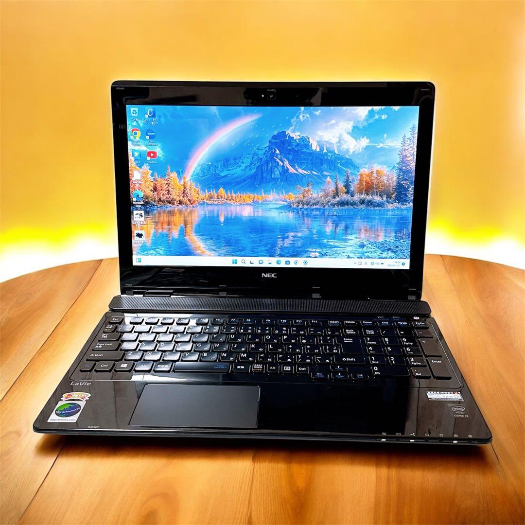 激安大特価‼美品✨すぐ使えるノートパソコン✨高性能i3＆大容量1TB✨NEC