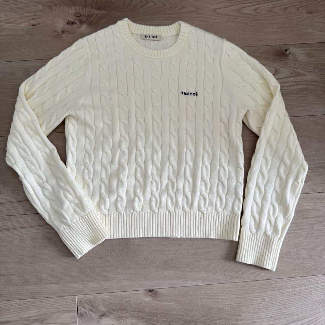 thetoe TOÉ Prager Knit white s