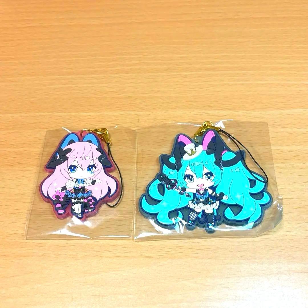 マジカルミライ 2019 初音ミク 巡音ルカ ラバーストラップ ラバスト
