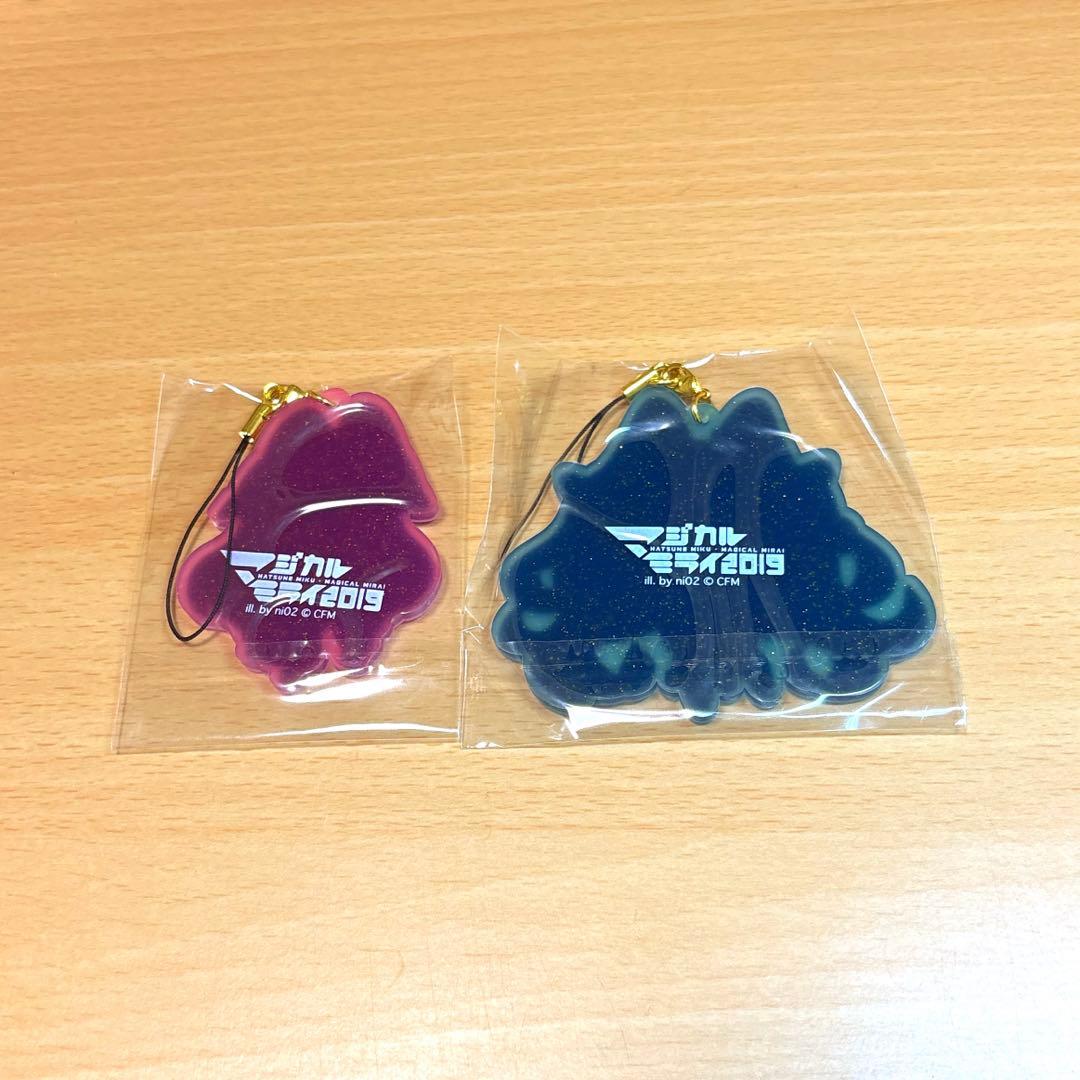 マジカルミライ 2019 初音ミク 巡音ルカ ラバーストラップ ラバストの