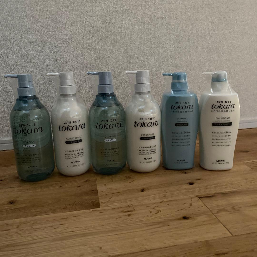 ノエビア　トカラの海の贈りもの　シャンプー&コンディショナー
