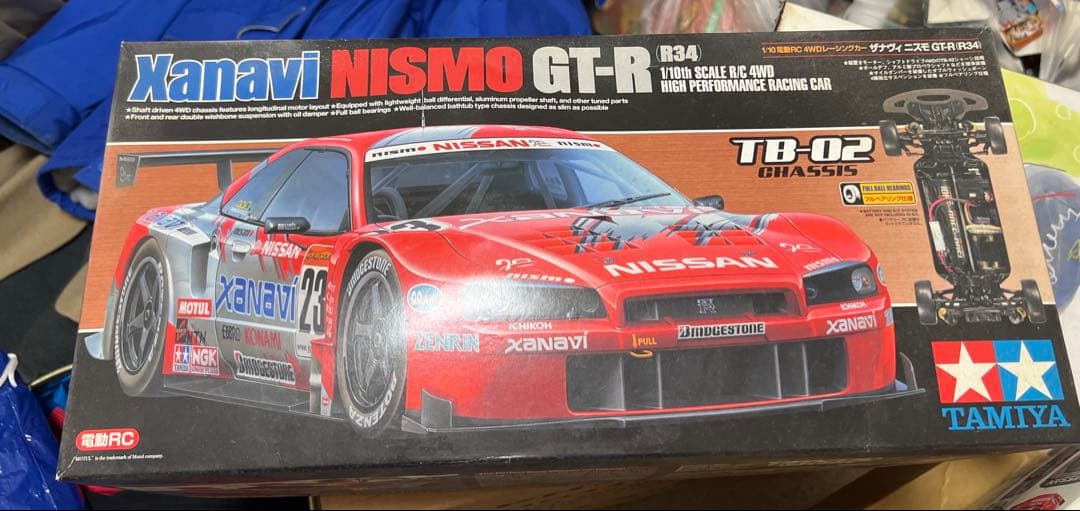 ⭐タミヤ⭐TG10-Mk.2SG Xanavi Nismo GT-R (R34) XANAVI NISMO GT-R R34