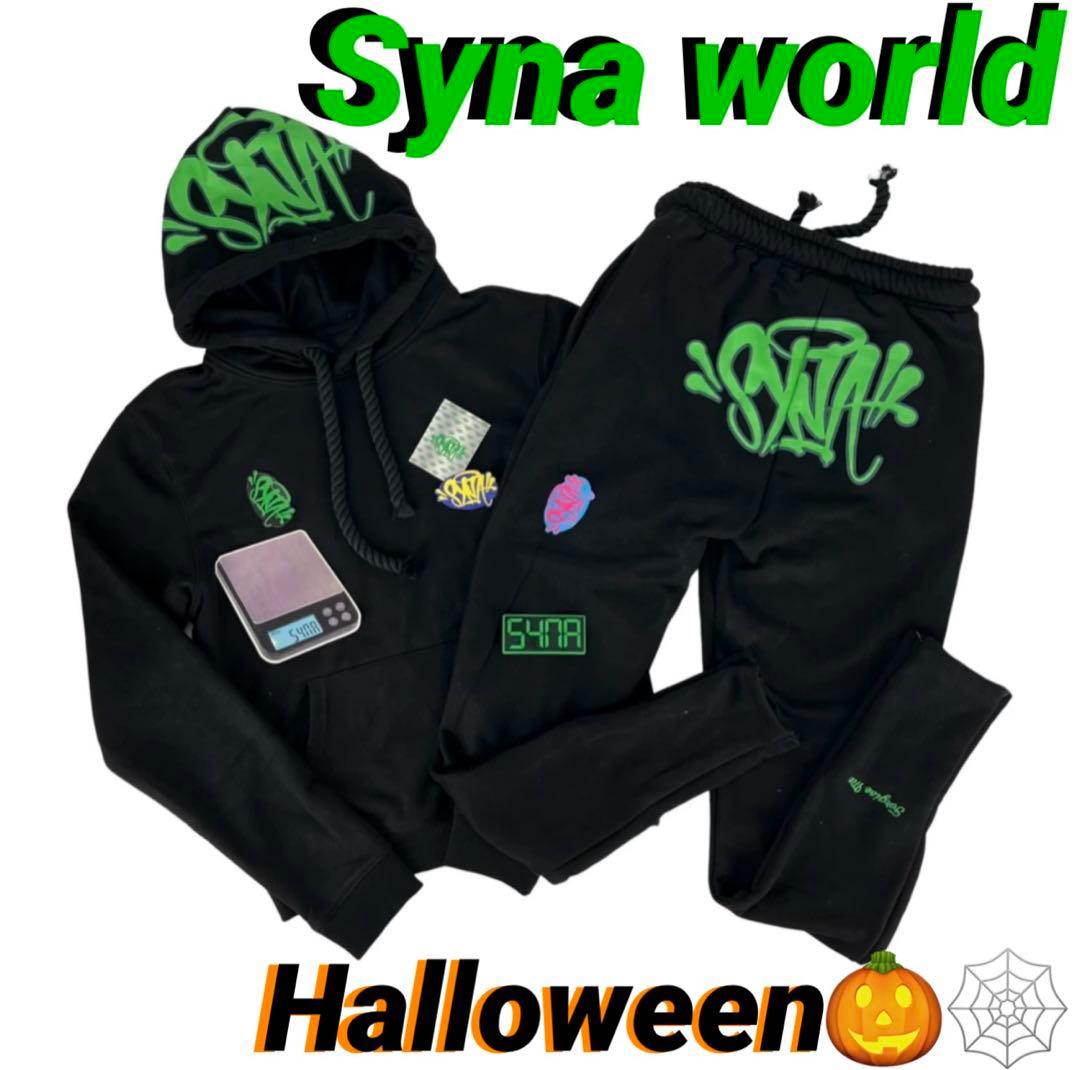 日本未入荷】 正規品 Syna world セットアップ 黒 緑 付属品あり