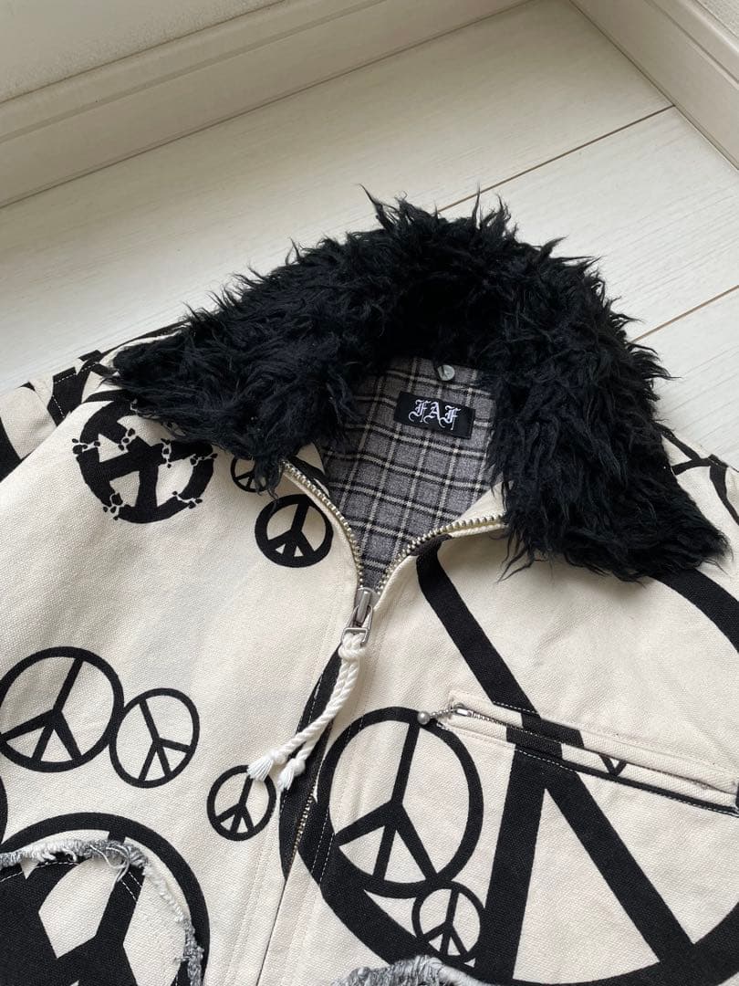 定価9万 FAF fake ass flowers デトロイトジャケット - メルカリ