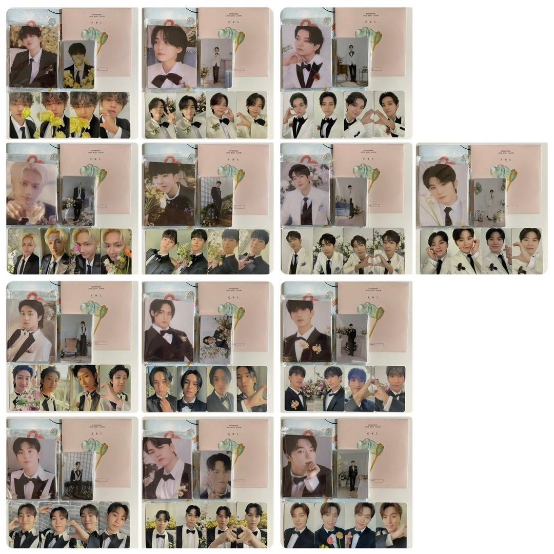 SEVENTEEN FML CARAT盤 トレカ 28枚 13メンバー コンプ