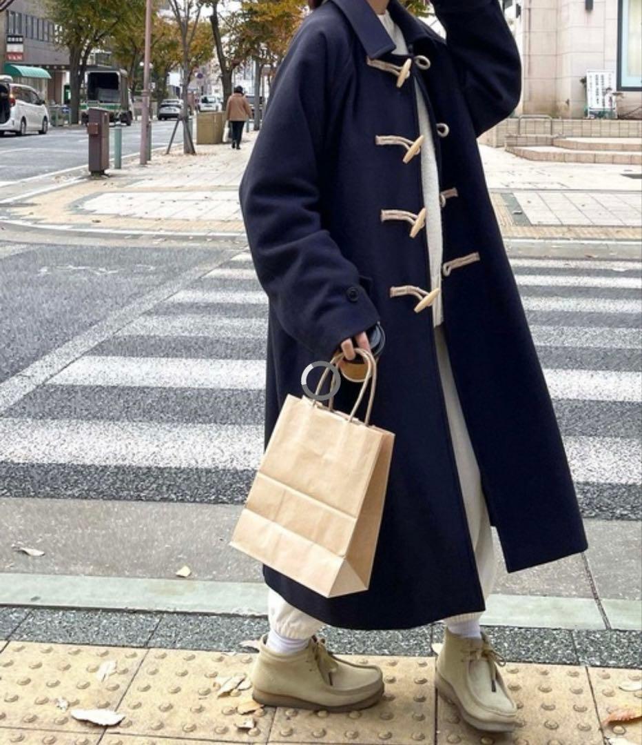 【Bonappetit】CANAL JEAN/ダッフルコート/ネイビー