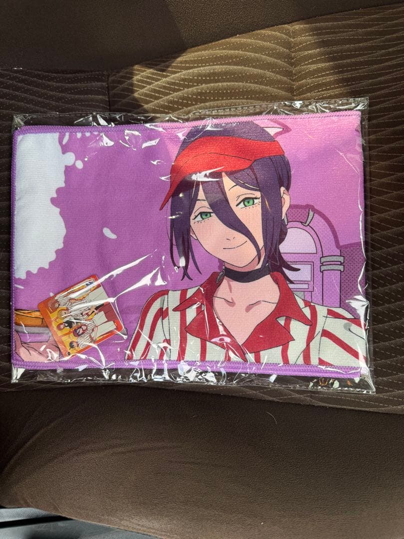 ラウンドワン限定 チェンソーマン マフラータオル レゼ - メルカリ