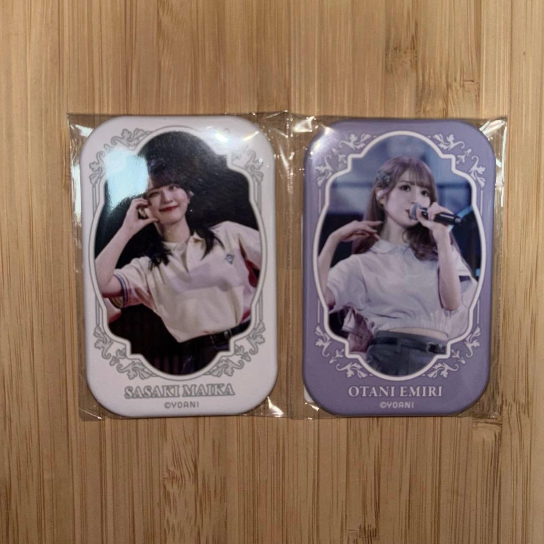 佐々木舞香 大谷映美里 dmm スクラッチ 缶バッジ イコラブ - メルカリ