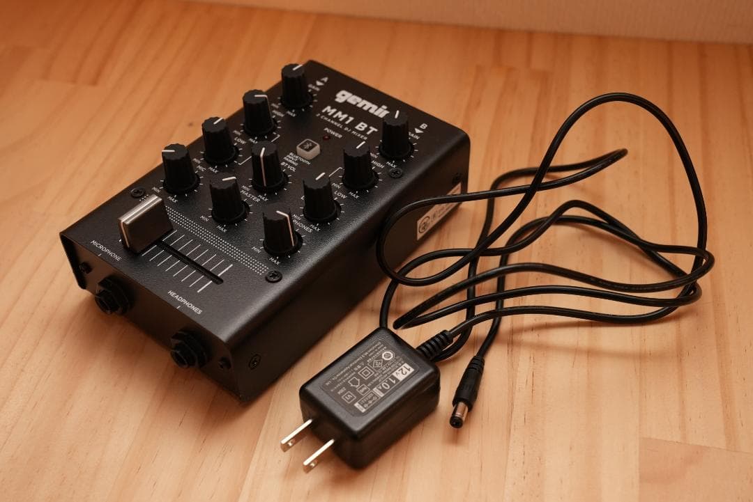gemini MM1 BT 2チャンネルDJミキサー