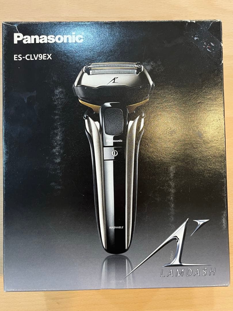 美品】Panasonic ES-CLV9EX 5枚 シェーバー 全自動洗浄充電 - メルカリ