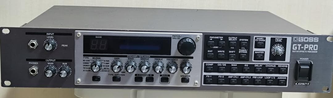 BOSS GT-Pro ラックタイプ マルチエフェクター
