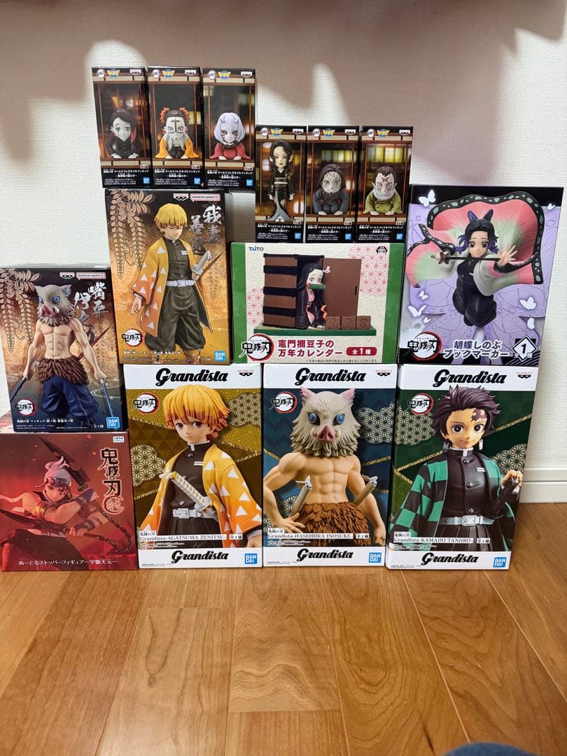 鬼滅の刃 グランディスタ ワーコレ 絆の装 フィギュア まとめ売り