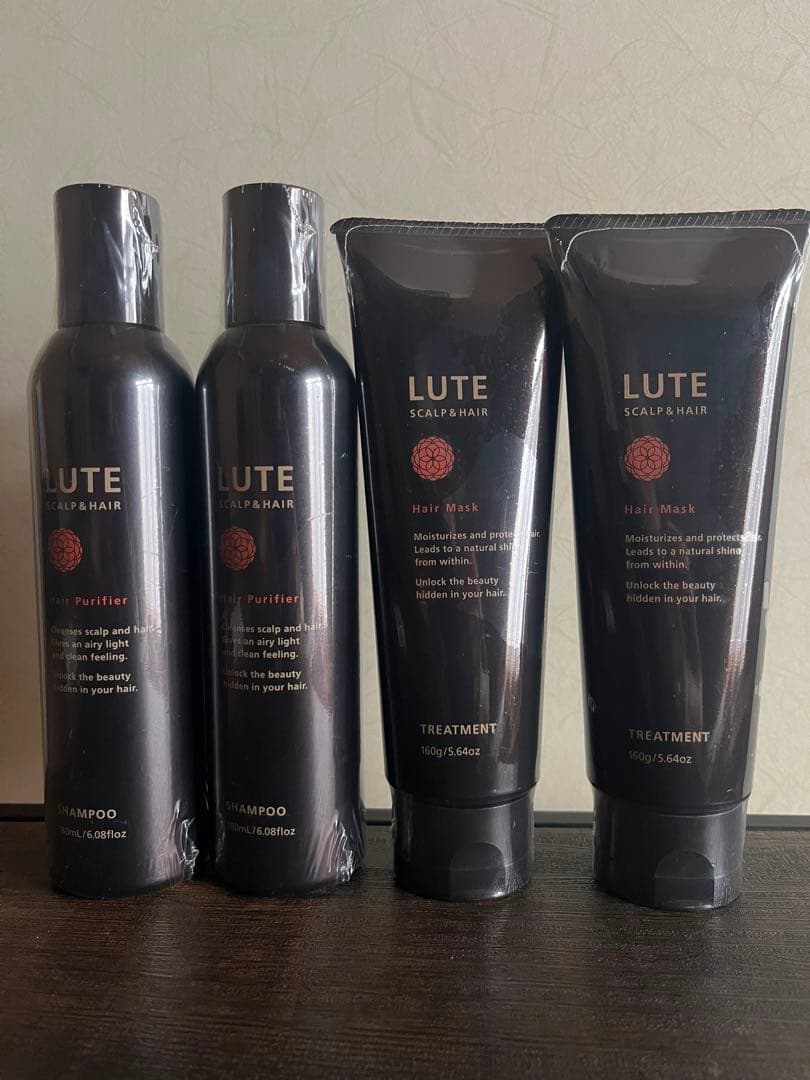 ナチュラリープラス ルーテ ヘアマスク ヘアピュリファイア 4本セット