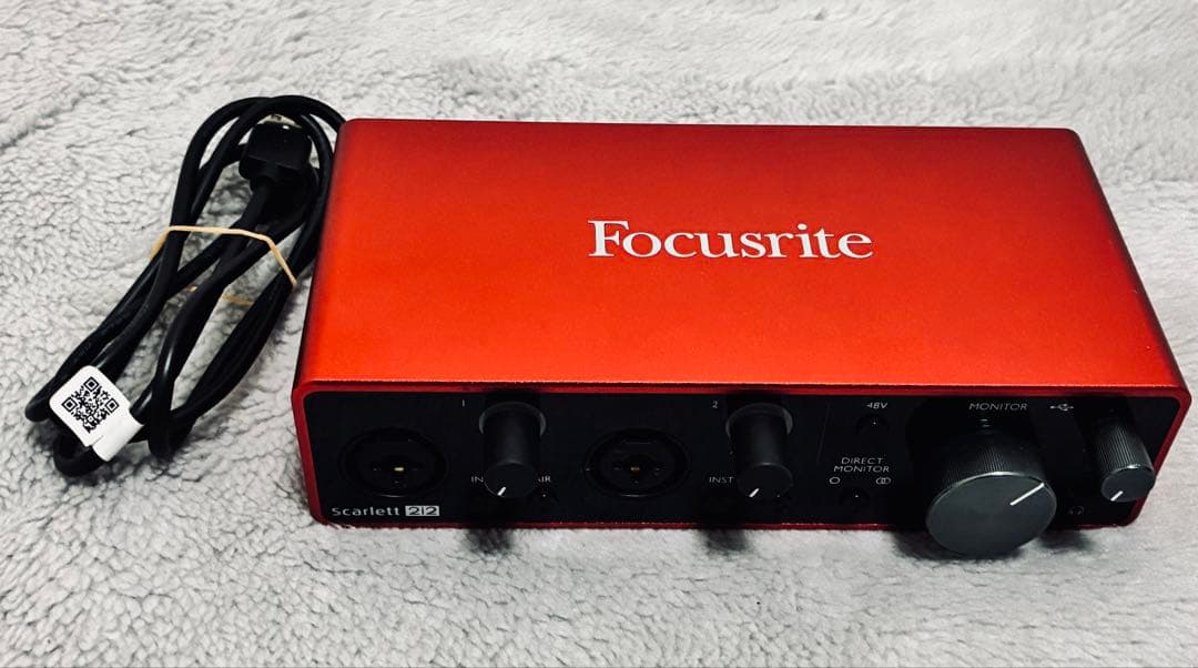 【ちょきりん】Focusrite Scarlett 2i2 Gen3 FOCUSRITE（フォーカスライト）Scarlett 2i2 gen.3 定番USBオーディオ